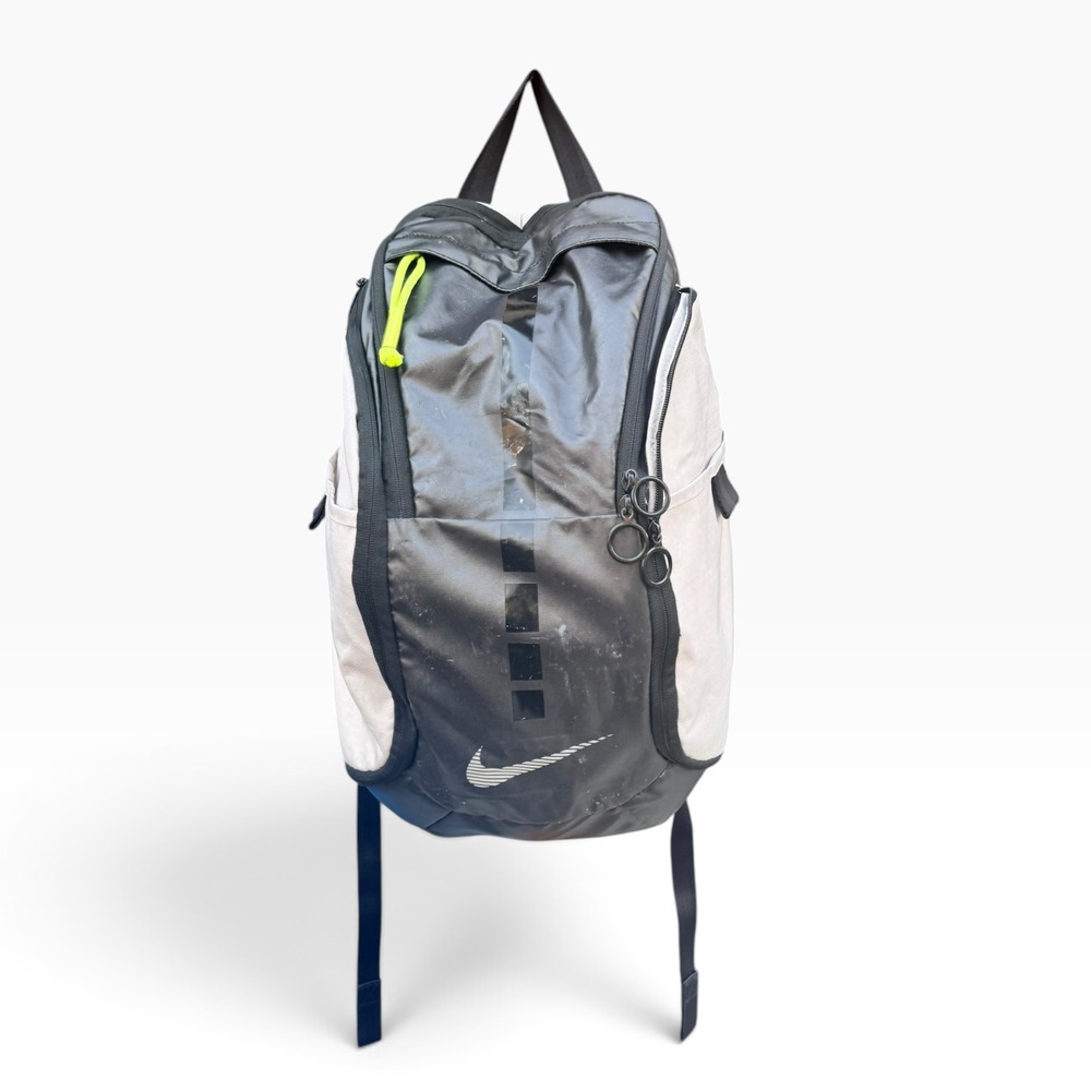 Nike Hoops Elite Pro Basketball Backpack Grey Black Volt BA5555-015